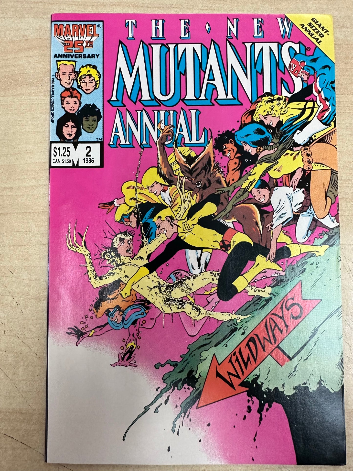 New Mutants Annual # 2 (10/86); 1st Psylocke