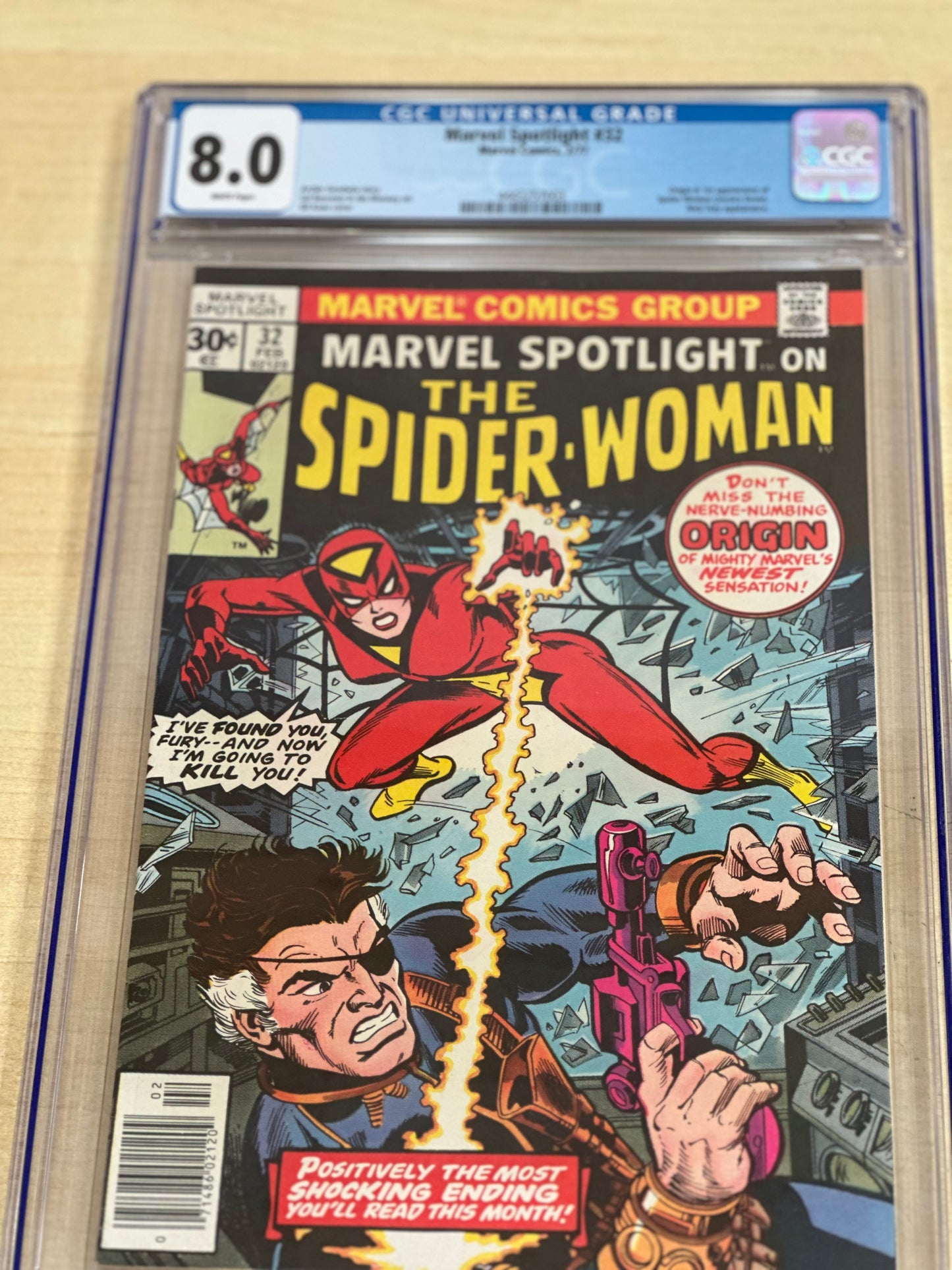 CGC 8.0 - Marvel Spotlight #32 (2/77); 1st app Spider-Woman