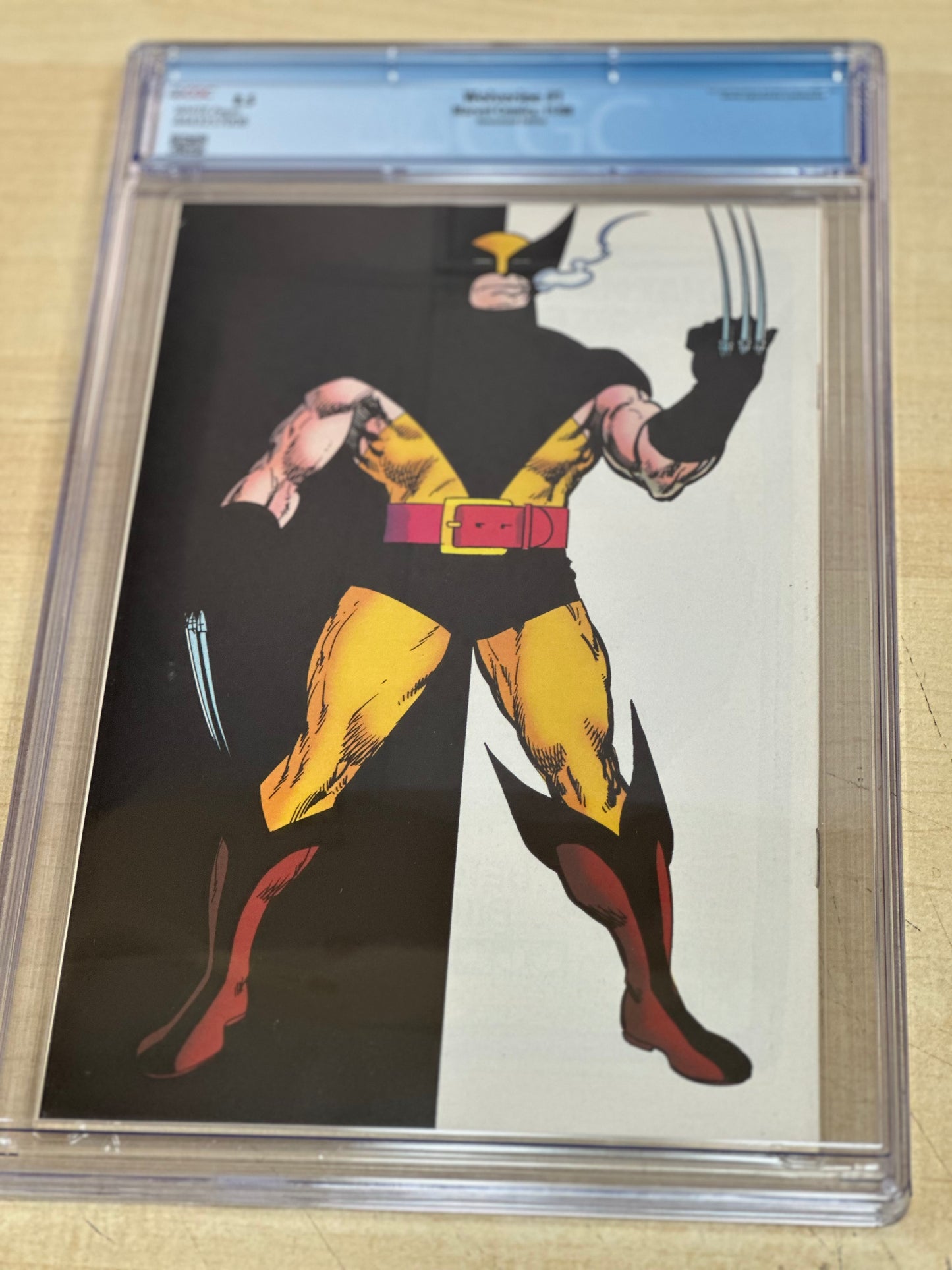 CGC 8.5 - Wolverine #1 (11/88); 1st Wolverine as Patch. Newsstand.