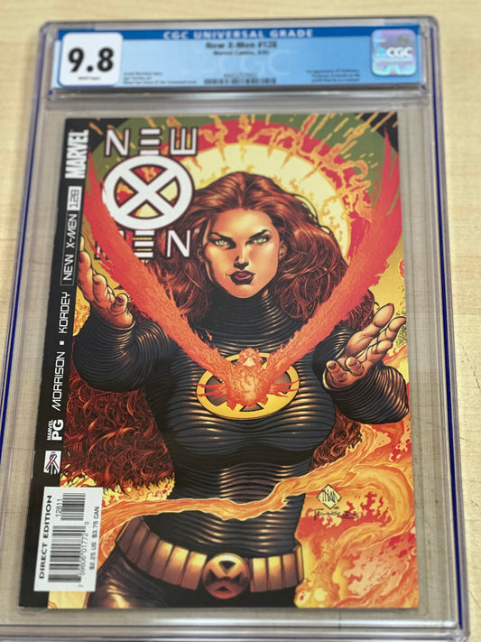 CGC 9.8 - New X-Men #128 (8/02); 1st app of Fantomex.