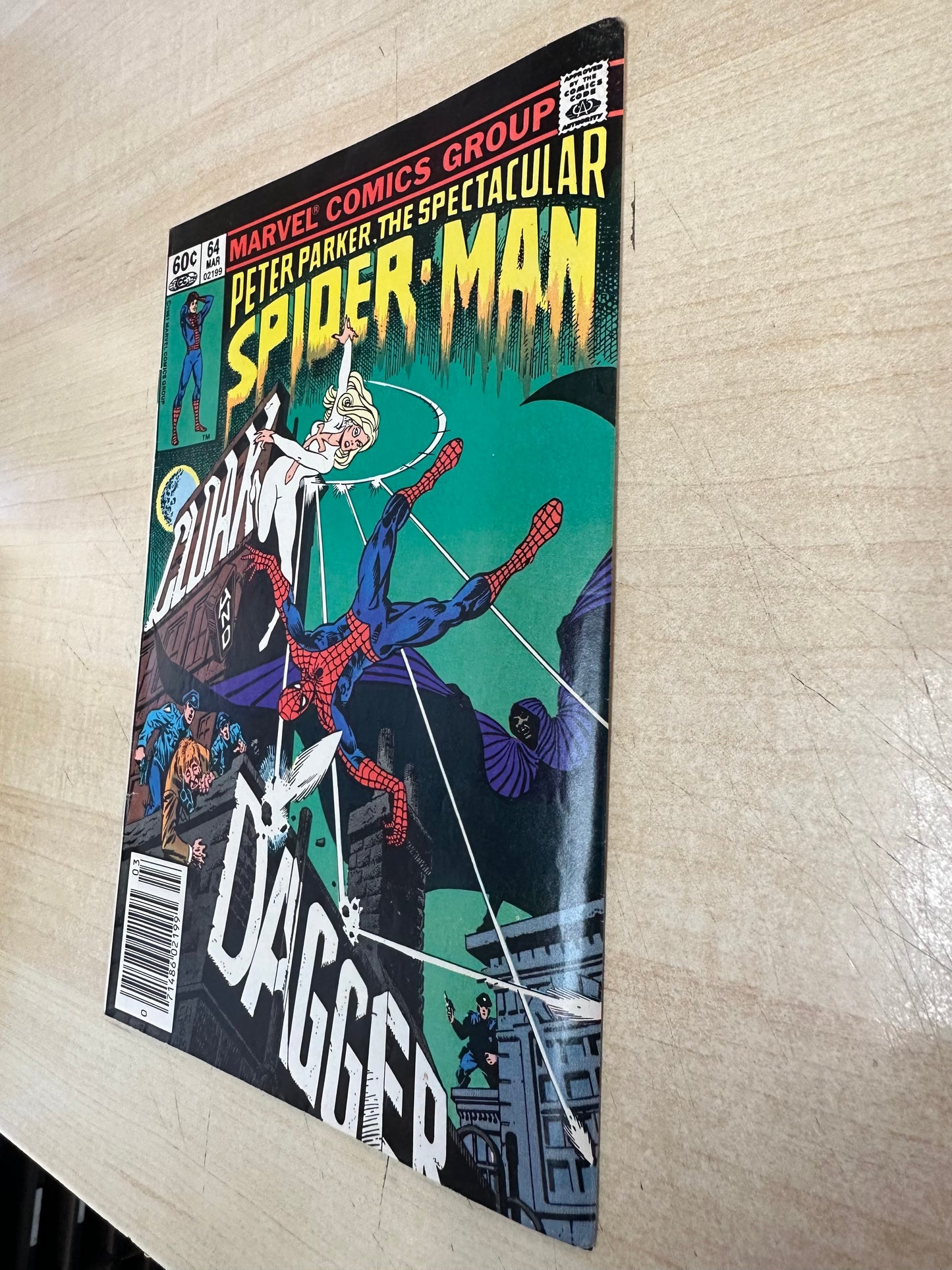 Peter Parker, The Spectacular Spider-Man #64 (3/82); 1st app of Cloak & Dagger