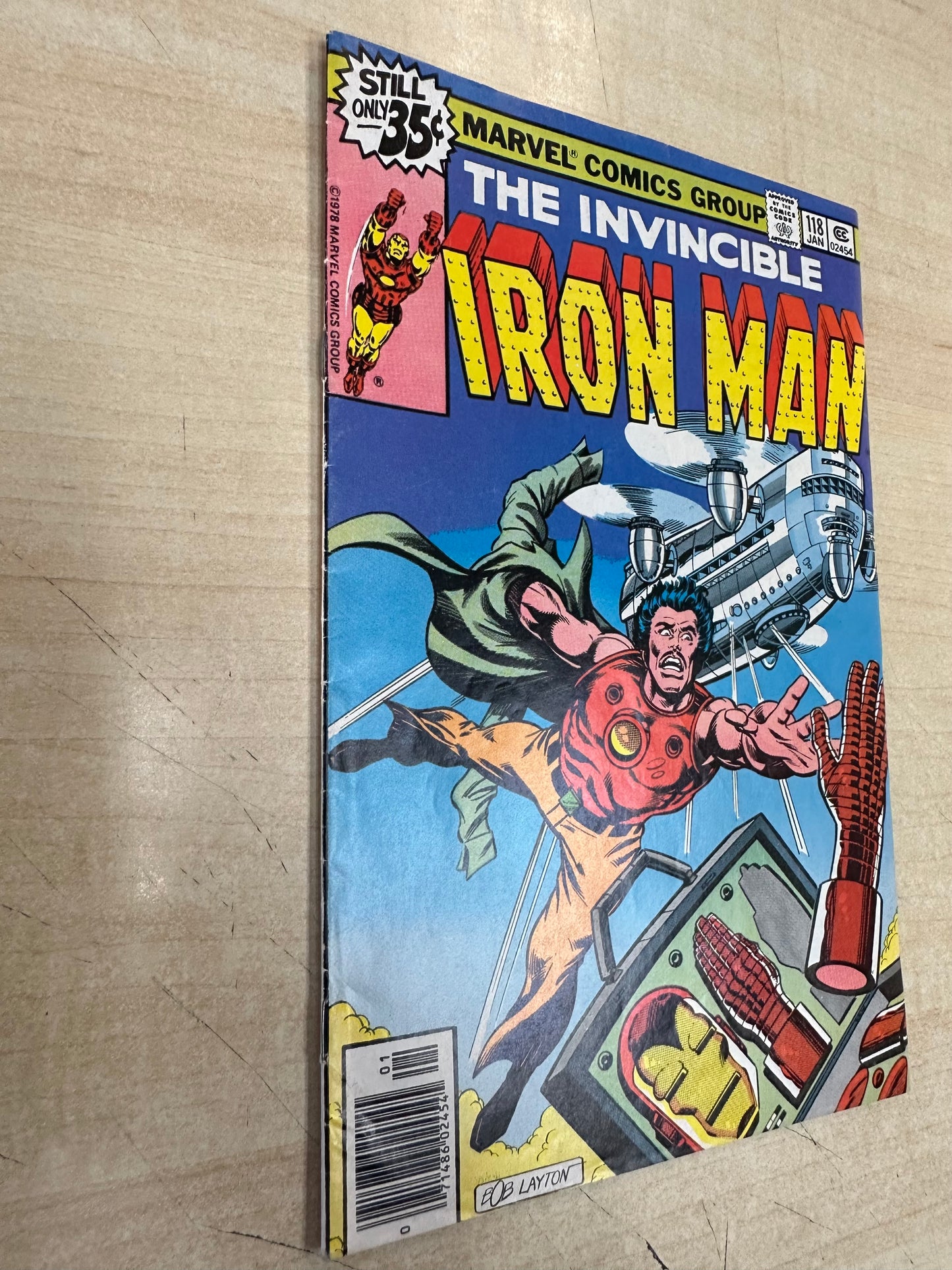 Iron Man #118 (1/78); 1st app Jim Rhodes