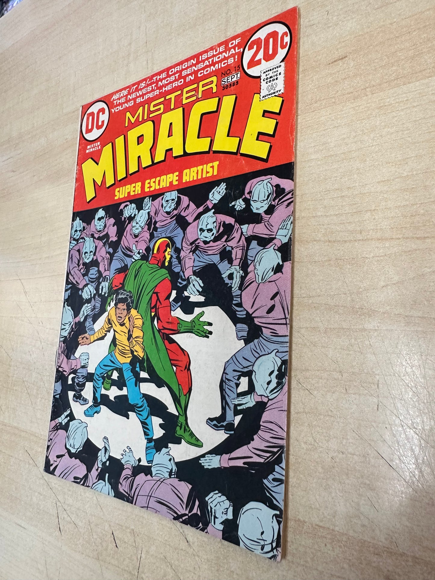 Mister Miracle #15 (Aug-Sept/73); Intro/1st app Shilo Norman