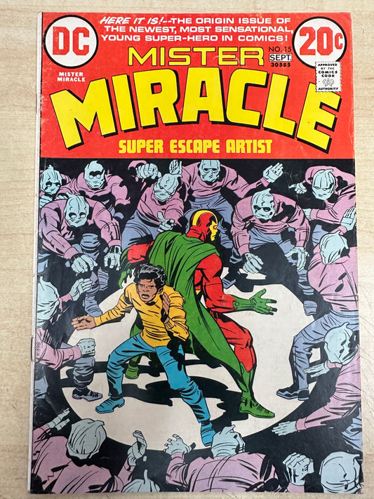 Mister Miracle #15 (Aug-Sept/73); Intro/1st app Shilo Norman