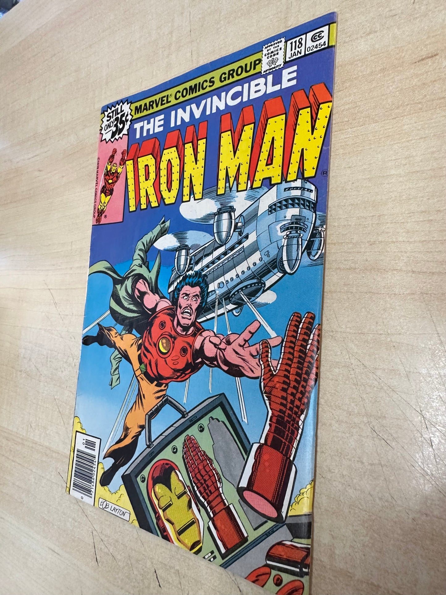 Iron Man #118 (1/78); 1st app Jim Rhodes