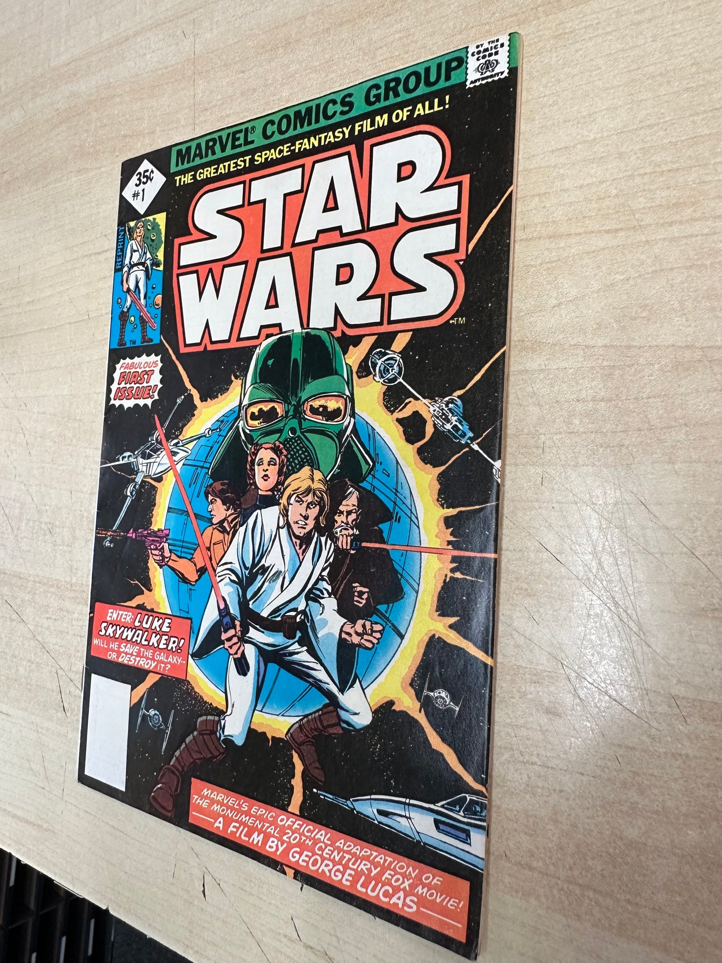 Star Wars #1 (2nd printing, 7/77)