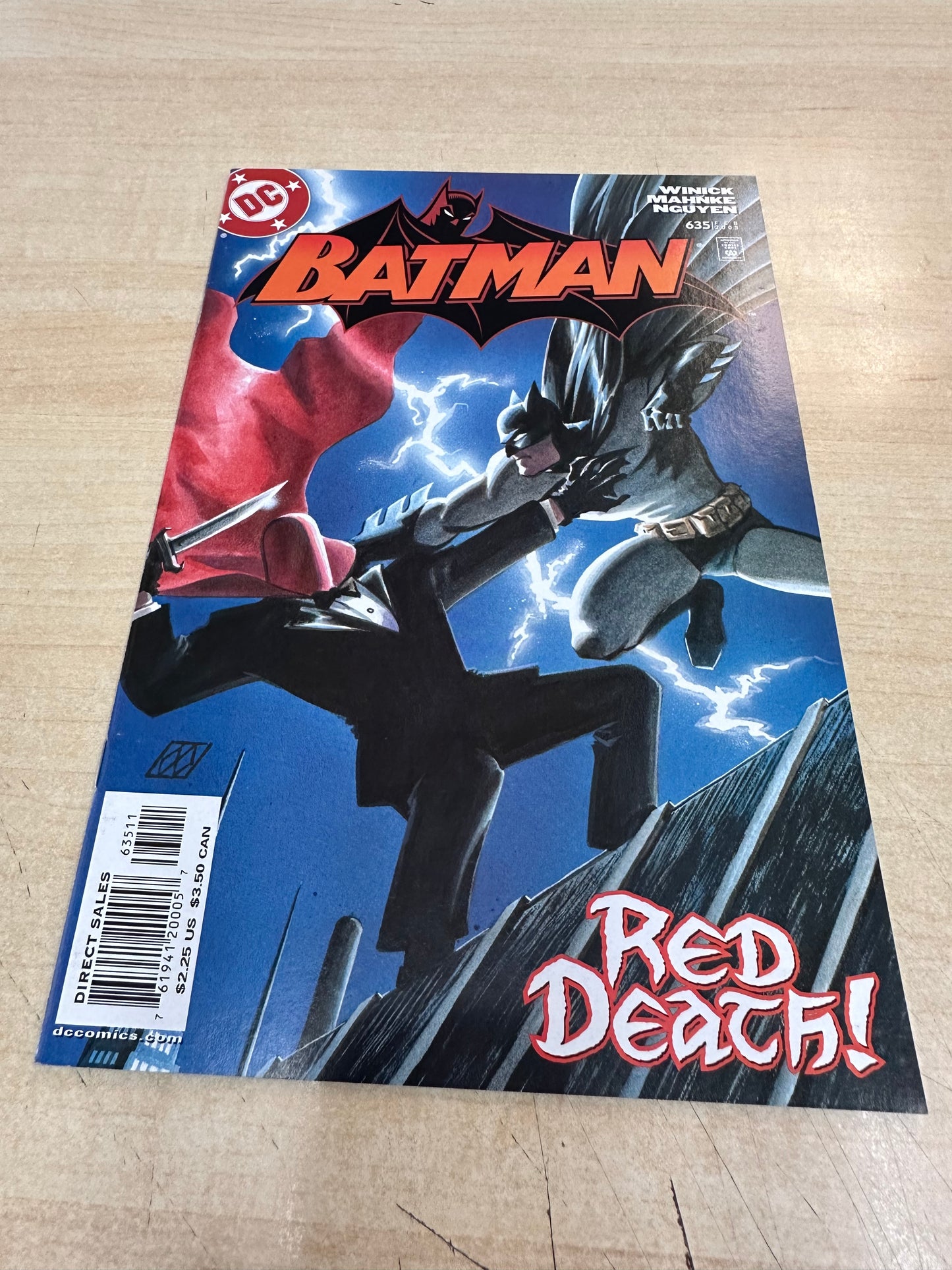 Batman #635 (2/05); 1st app Red Hood (Later revealed to be Jason Todd)