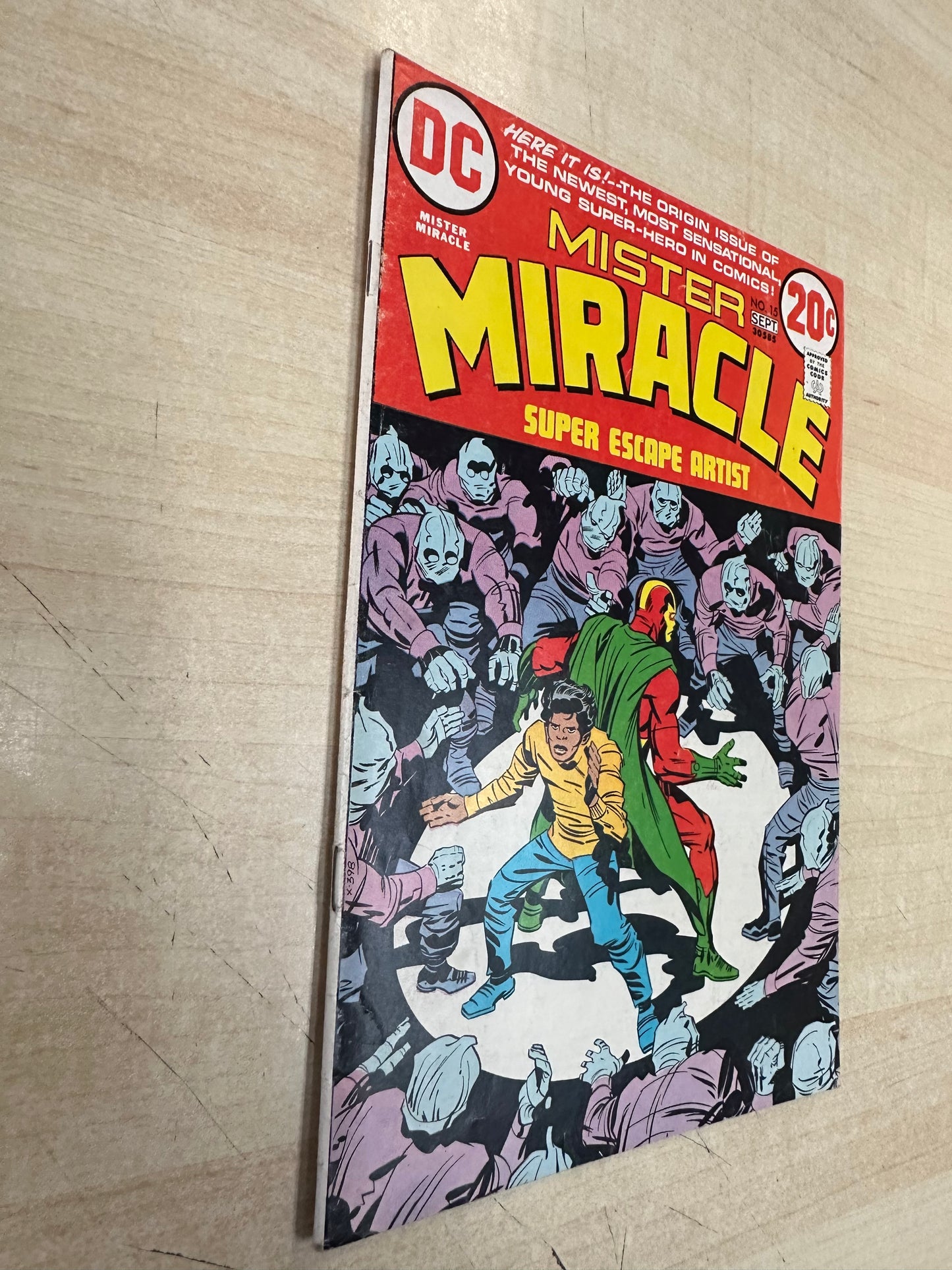 Mister Miracle #15 (Aug-Sept/73); Intro/1st app Shilo Norman