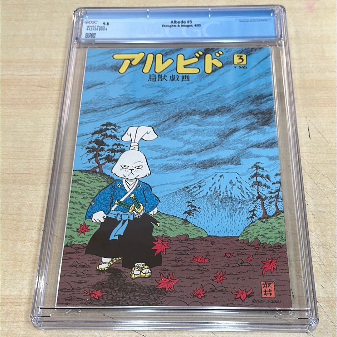 CGC 9.8 - Albedo #3 (4/85); 1st app of Tomoe Ame & Lord Nori Yuki