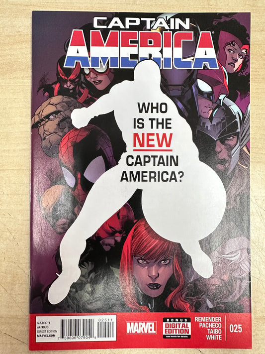 Captain America #25 (12/14); Sam Wilson Becomes the New Captain America