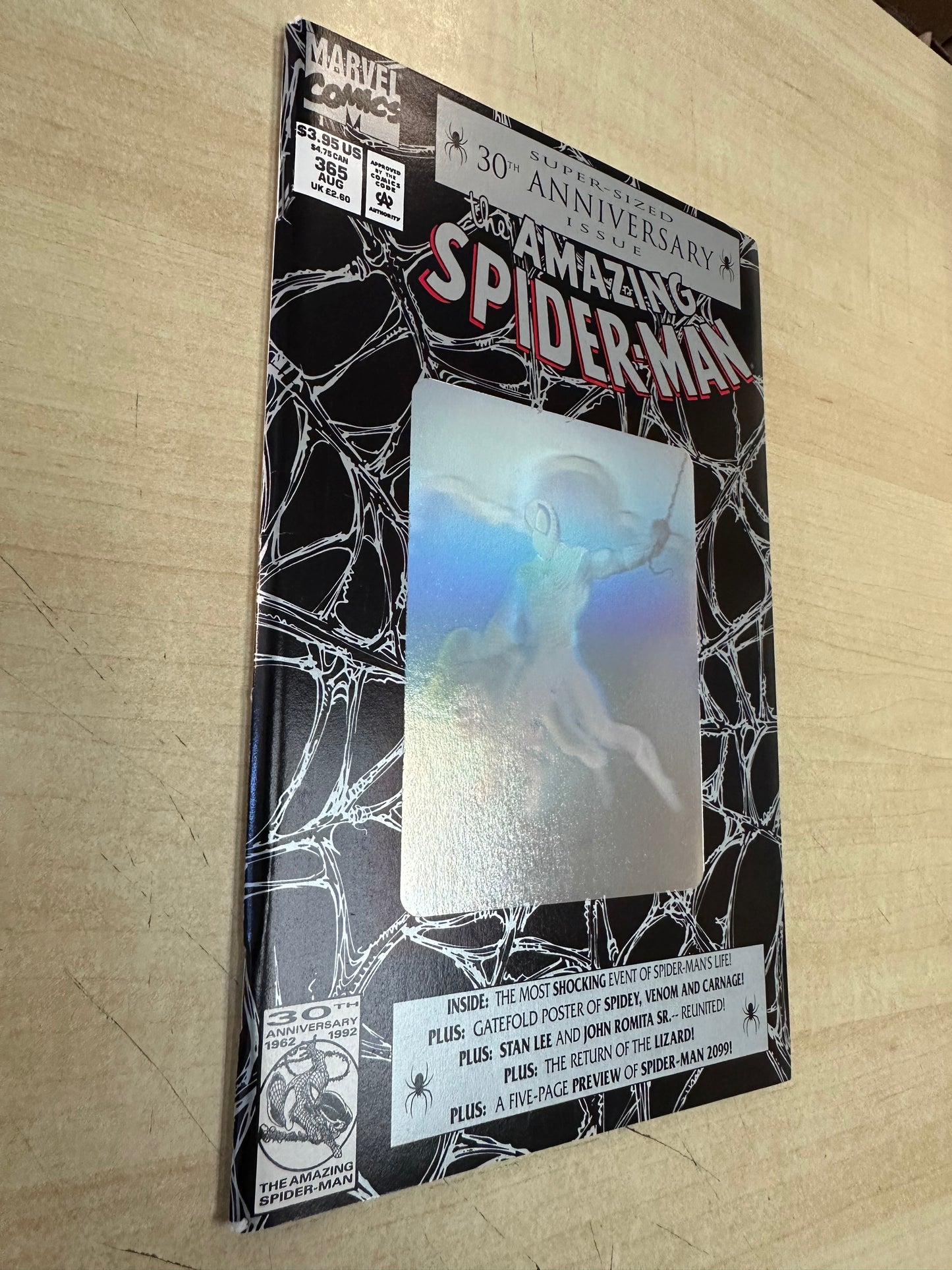 Amazing Spider-Man #365 (8/92); Intro Spider-Man 2099