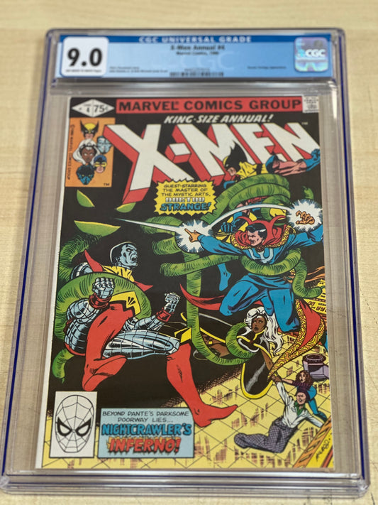 CGC 9.0 - X-Men Annual 4 (1980)