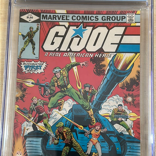 CGC 8.5 - G.I. Joe #1, A Real American Hero (6/82)