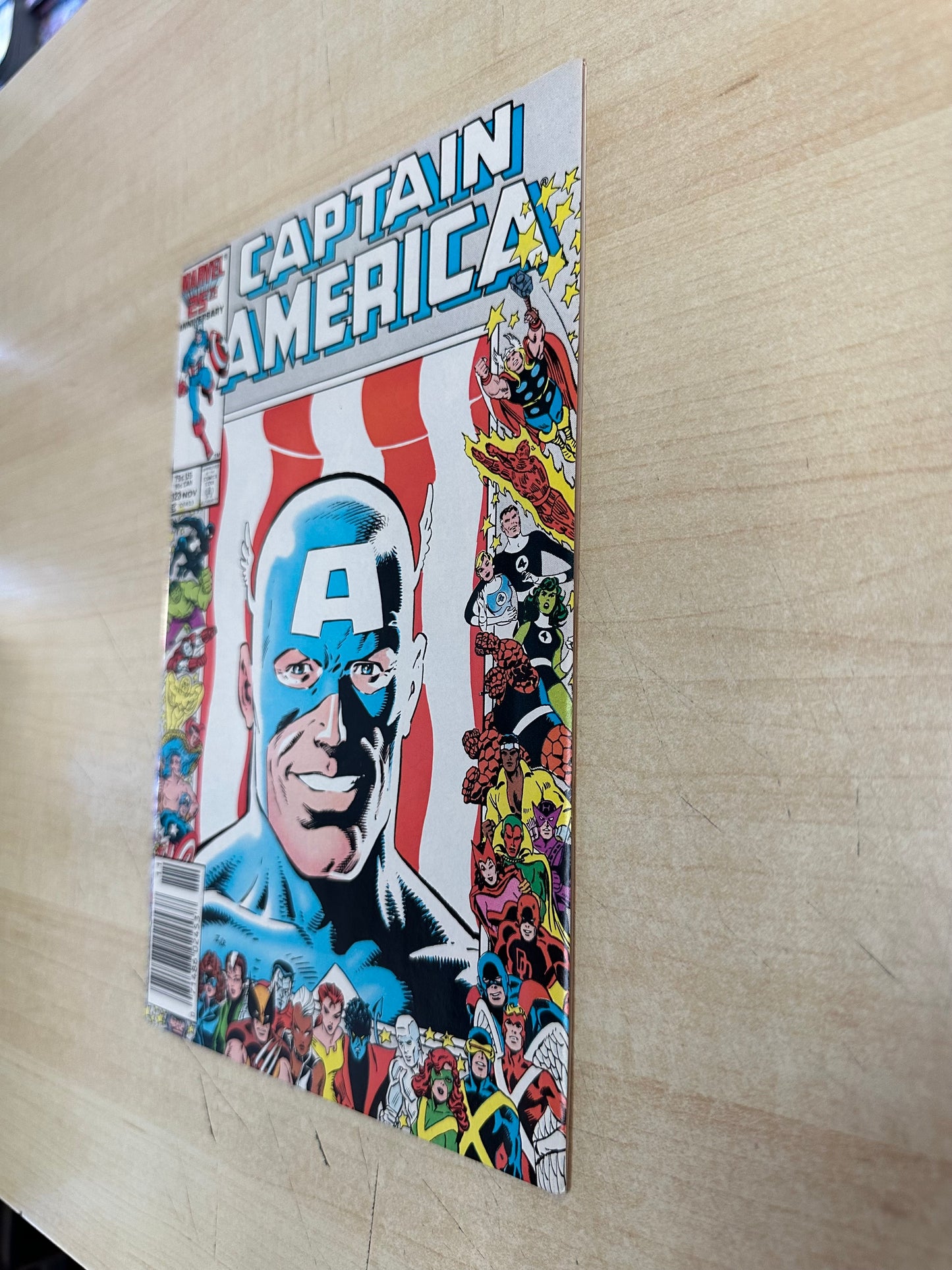 Captain America #323 (11/85); 1st app New Super Patriot