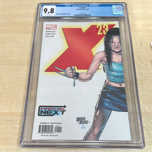 CGC 9.8 - X-23 #1 (3/05