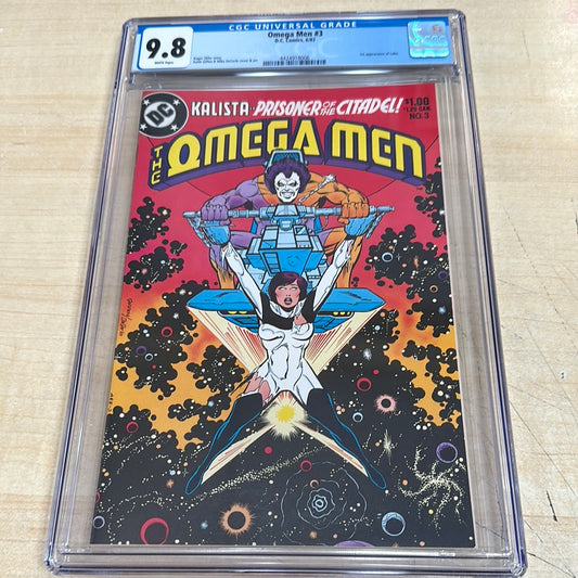 CGC 9.8 - OMEGA MEN #3 (6/83); 1st app of Lobo (006)