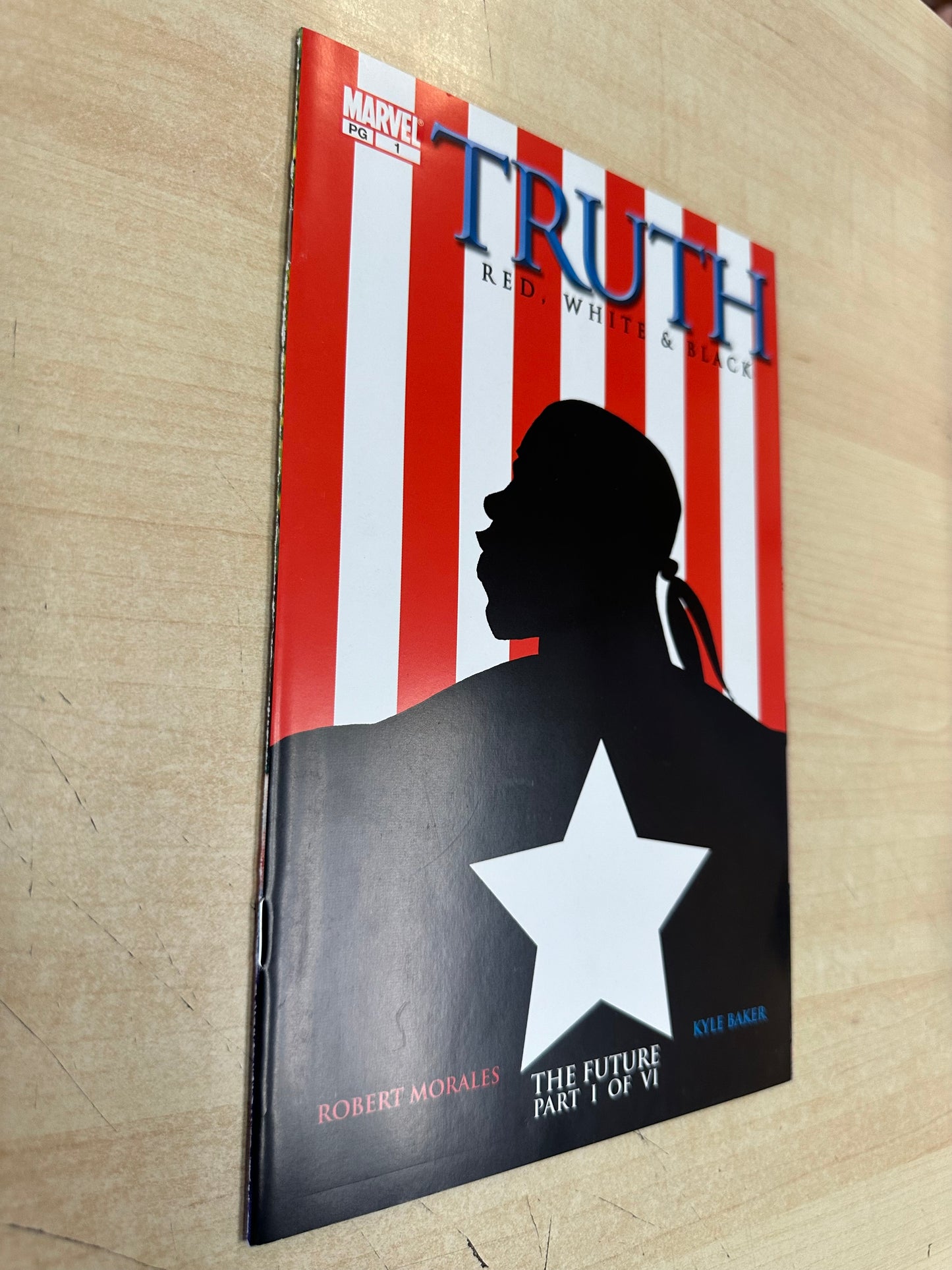 Truth Red, White & Black #1 (7/03); 1st app Isaiah Bradley