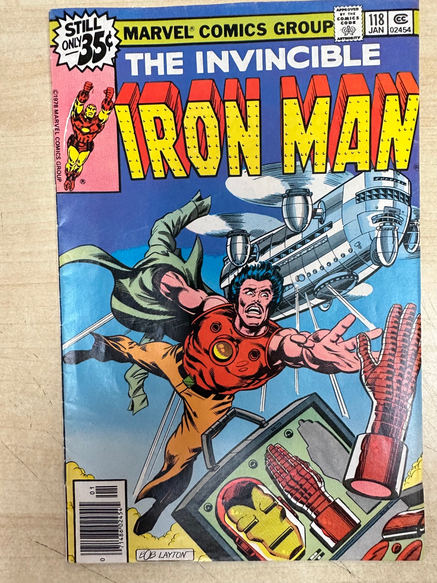 Iron Man #118 (1/78); 1st app Jim Rhodes