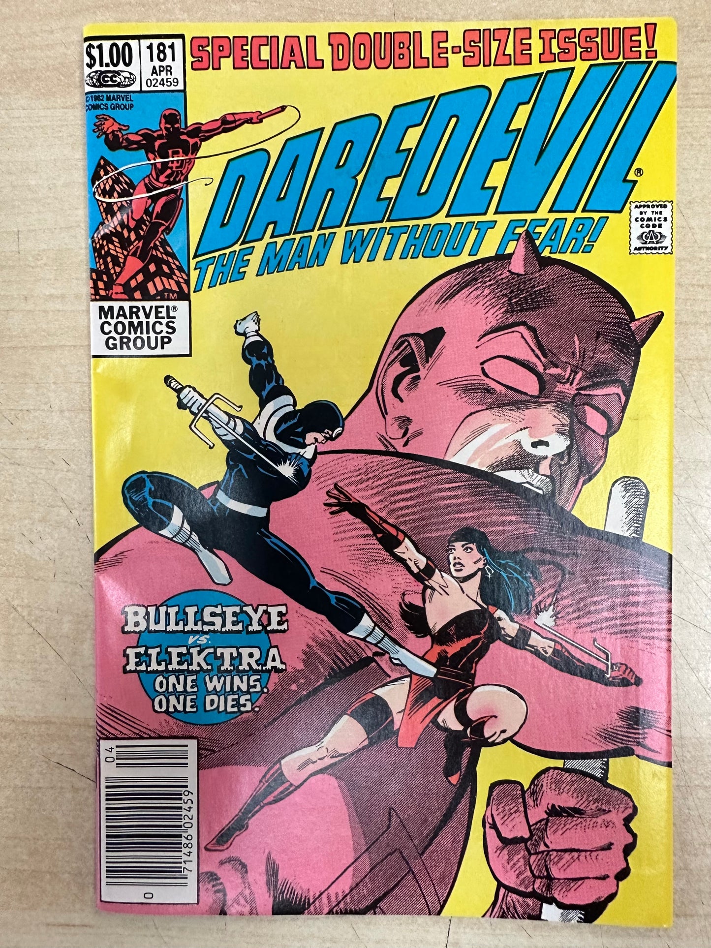 Daredevil #181 (4/82); Death of Elektra