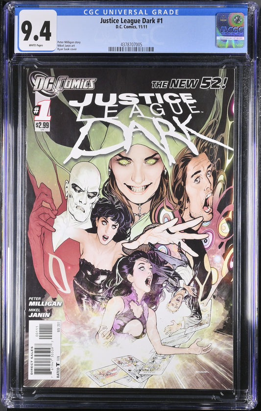 CGC 9.4 - Justice League Dark #1 (11/11)